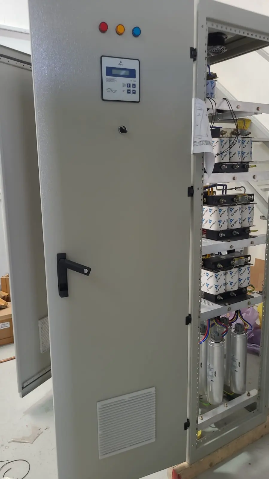 Lighting control panel cabinet
