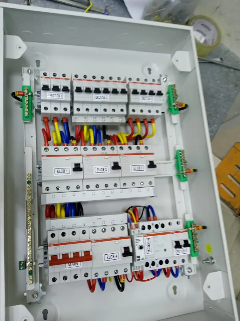 Distribution board circuits